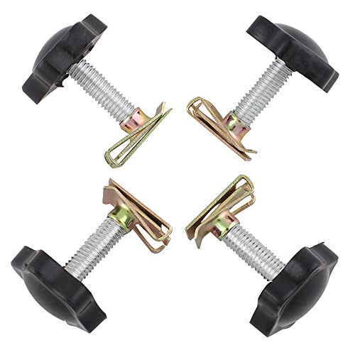 Hnaya Theft Deterrent Saddlebag Locks Saddle Bag Mounting Screw Bolt Black For Harley Davidson Touring Street Glide,Electra Glide, Road Glide, Road King 1988-2023 (Fits 1988-2023) #TOP4