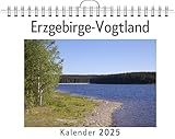  Erzgebirge-Vogtland - (Wandkalender 2025, Kalender DIN A4 quer, Monatskalender im Querformat mit Kalendarium, das perfekte Geschenk)