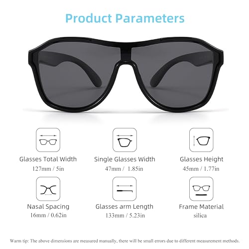 Kids Sunglasses Polarized Sunglasses Boys Girls UV Protection Shades Glasses Party Favors Silicone Frame TAC Lense2