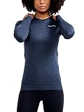 Rendimiento nórdico: diseñado en Suecia, una tierra bendecida con 200 días de condiciones difíciles. Nuestra manga larga Core Dry Active Comfort altamente funcional está diseñada para atletas dedicados que entrenan con un propósito.