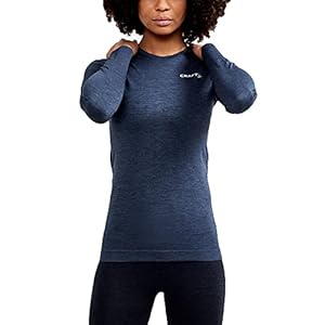 Craft Sportswear Women’s Core Dry Active Comfort LS | Long Sleeve Baselayer Top | Great for Skiing & Trekking