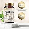 Psyllium Husk Capsules - Psyllium Husk Powder 2000 mg Per Serving - Extra Strength Fiber Supplement for Daily Digestion & Regularity Support - Natural Psyllium Fiber Caps - Bottled USA - 120 Capsules