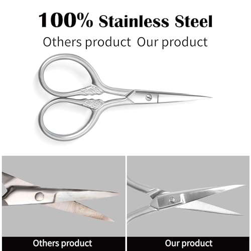 Petits ciseaux de beauté de haute précision avec finition mate