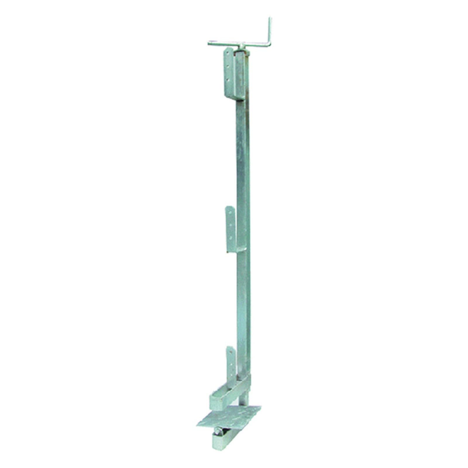 1PEZZO PARAPETTO ZINCATO H.cm 110 - apertura morsa cm 80
