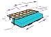 HOGAR24 Cama Nido con Patas + 2 Colchones Viscoelásticos Reversible Memory Fresh...