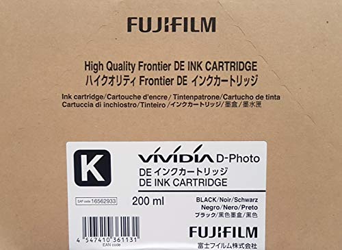 Fujifilm DE Ink Cartridge 200 ML Noir