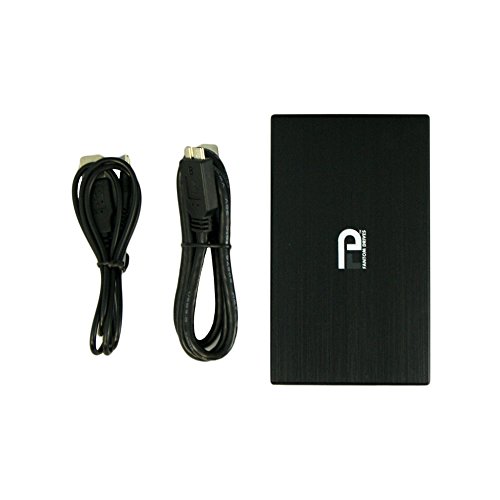 FD 4TB Xbox Portable Hard Drive - USB 3.2 Gen 1-5Gbps - Aluminum - Black - Compatible with Xbox One, Xbox One S, Xbox One X (XB-4TB-PGD) by Fantom Drives