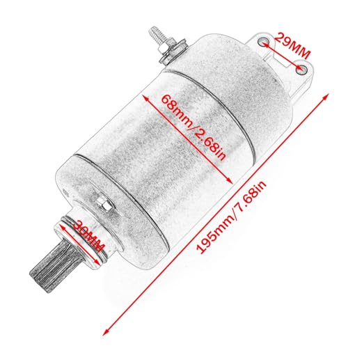 Motor de arranque 420684282 Can-Am Defender HD5 Outlander 570 2