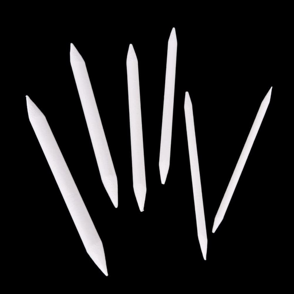 U-K 6Pcs White Sketch Pastel Blending Smudge Stump Stick Art Sketch Paper Tool Pen Drawing Supplies Useful & Practical : Arts, Crafts & Sewing