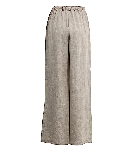 Amazhiyu Women's Pure Linen Trousers with Pockets - Image 6