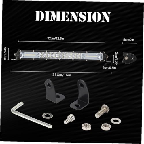 Lampe LED faisceau inondation Mipcase avec boîtier étanche robuste