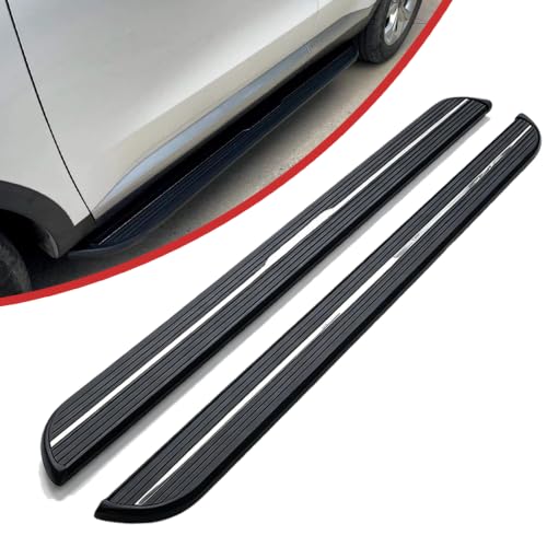 Heavy Duty Running Boards for KIA NIRO 2017-2022 | Black | 2Pcs