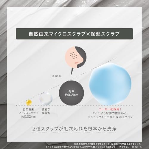 ONE BY KOSE(ワンバイコーセー) ポアクリア スクラブ ウォッシュ の商品画像 4