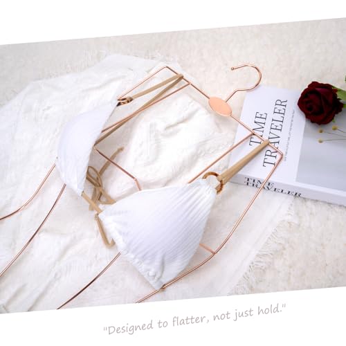 Aueabc Rose Gold Color Bikini Swimsuit Hanger 3D Body Shape Display Hangers 10Pack by Aueabc - Used condition - Image 3