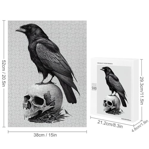 Rompecabezas para adultos de calaveras 500 PCS: reconecta contigo mismo y relaja tu mente 2