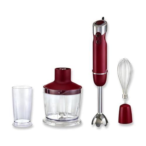 Megawise HB-2053 5-in-1 Hand Immersion Blender Set, 800W Powerful Stick