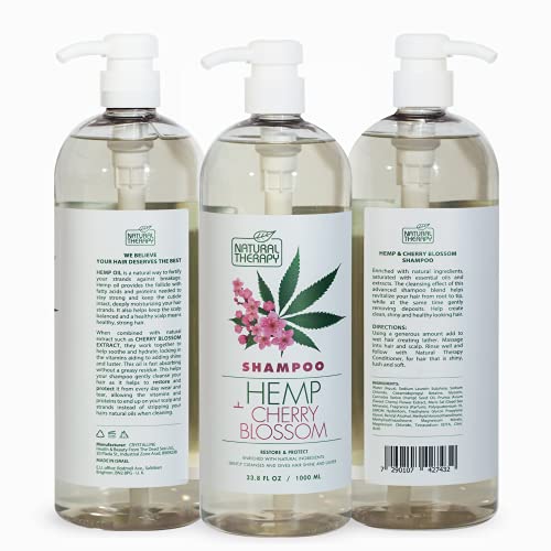 Natural Therapy Hemp - Cherry Blossom Shampoo #TOP2