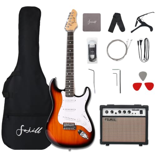 Fojill 39 Inch Beginner Electric Guitar Kit