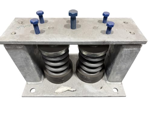 Industrial Spring Vibration Isolator, Steel Housing, Dual Springs for Chiller Support