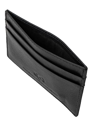 Mens Genuine Nappa Leather Card Case RFID Wallet3