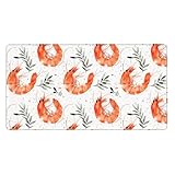 Surface en fibre de polyester : améliorez votre expérience de tapis de souris avec notre tapis de bureau imprimé feuilles de crevettes avec une surface en fibre de polyester résistante à l'eau, conçu pour un mouvement fluide et fiable de la souris. Idéal pour les utilisateurs à la recherche d'un tapis de souris facile à nettoyer et nécessitant peu d'entretien pour le bureau, ce tapis de souris est un complément parfait à vos accessoires de bureau