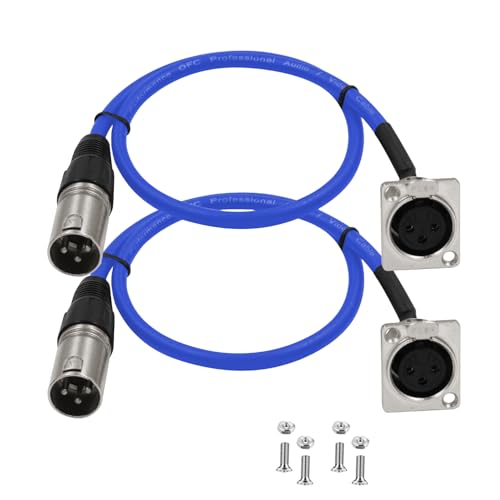 Câble XLR type D 5m pour boîtier de sol lors de vos configurations de scène