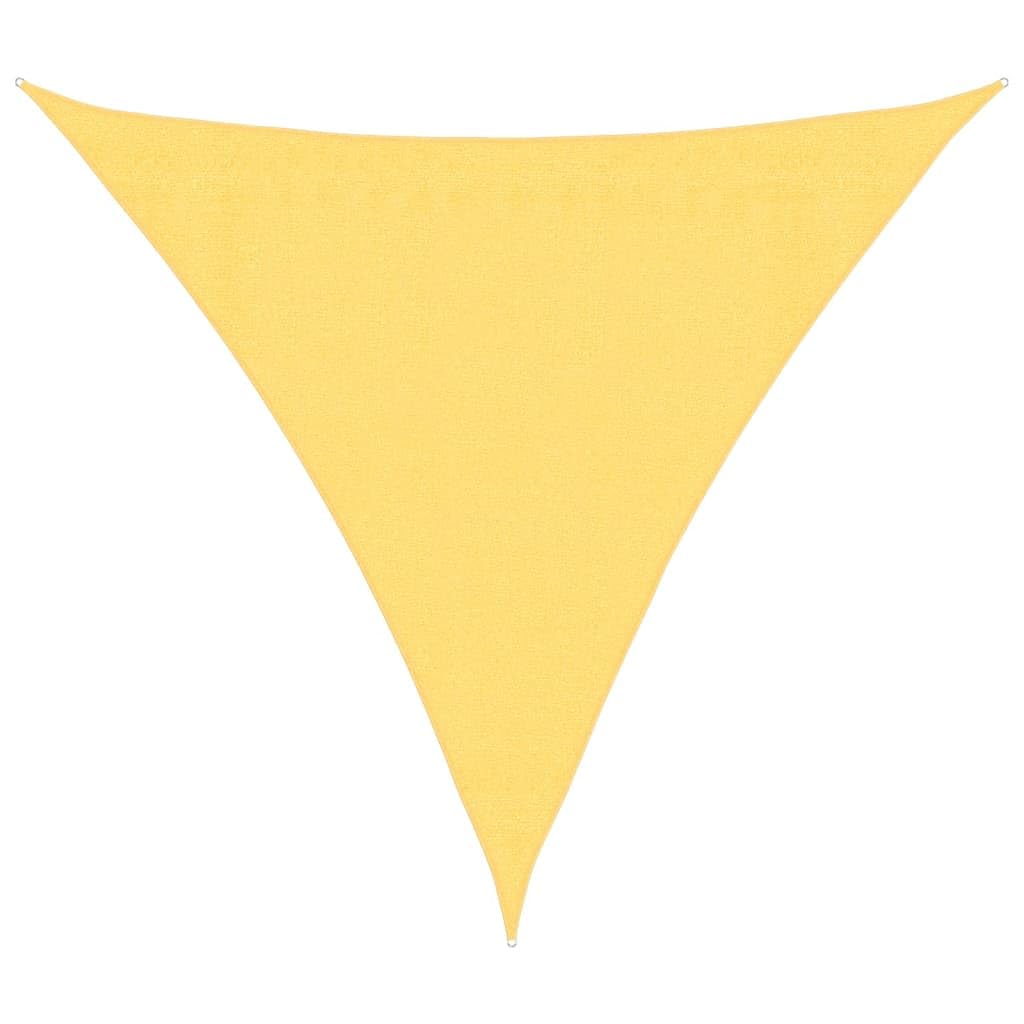 vidaXL Sunshade Sail 160 g/m² Beige 3x3x3 m HDPE — image 1