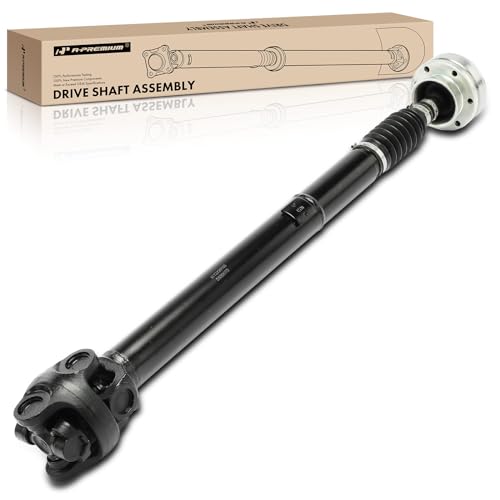 A-Premium Front Complete Drive Shaft Prop Shaft Driveshaft Assembly Compatible with Jeep Grand Cherokee 1993 1994 1995 1996, 4WD, Replace# 52099246, 52099436