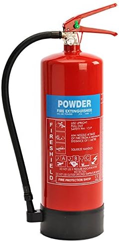 Powder Fire Extinguisher - 6KG ABC Dry Powder Extinguisher FireShield PRO