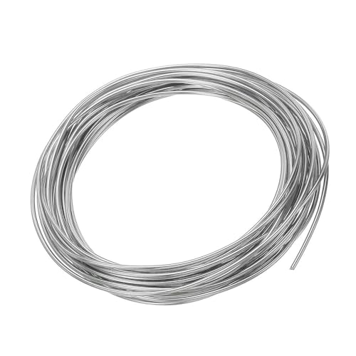 Aluminum Wire, 1 mm Thick x 10 Meters Long, Suitable for Metal Wire Crafts, Art Wires, Coated Aluminum Wires, Sculptures, Bonsai, Craft Making, DIY, etc.