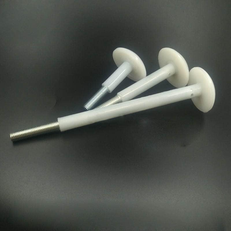 4pcs M8 outer thread screw nylon bolt library board ceiling cold stora screws bolts (Length: M8x90mm)