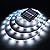 Solar LED Strip Lights Outdoor Waterproof 19.6FT 180 LED White Solar Powered LED Rope for Outside, Garden, Swimming Pool Stair Step Gazebo Canopy Back Christmas Accent Lighting (Upgraded Version)
