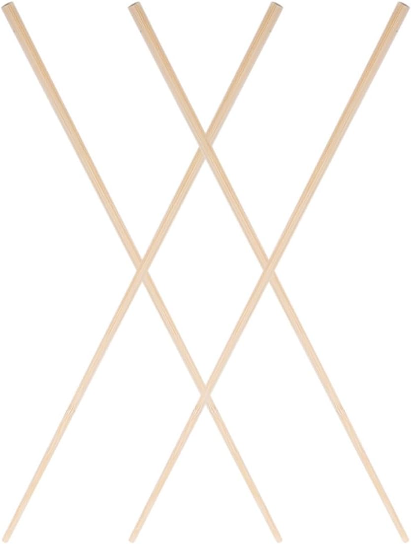 OUNONA Director Chair Seat Cloth Support Rod 4pcs Replacement | Chair Frame Stick for DIY Your Chair, Lightweight and Solid Build, Convenient to Carry for Outdoor Use