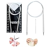 5.0 mm Circular Knitting Needles US8 |40 inches/100 cm | Suitable for Beginners to Knit Sweaters, Scarves, Blankets and Other Projects!