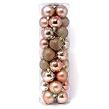 Allgala Christmas Tree Ornament Balls, 36 PK 4 Style 2