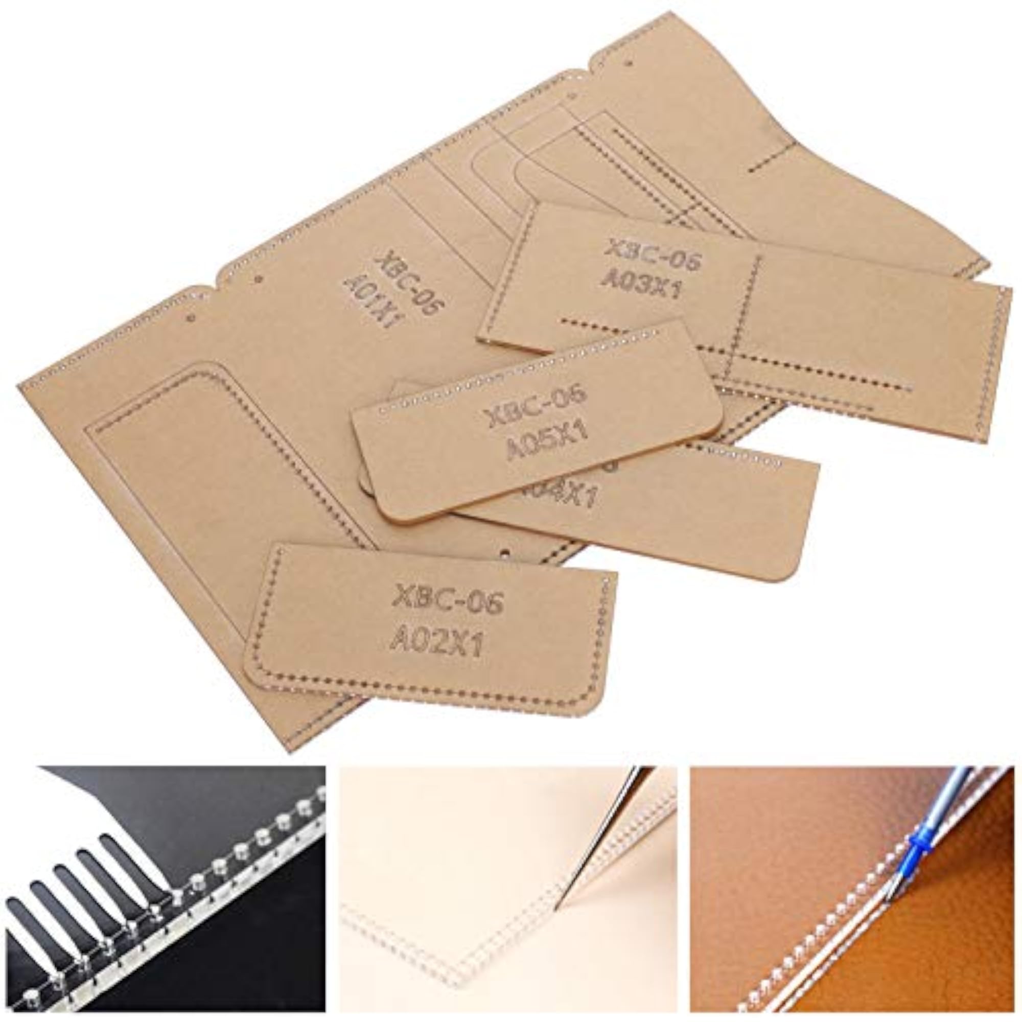 Generic Acrylic Template, Leather Pattern Templates for Handbag