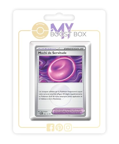 Mochi de Servitude (Mochi Cadena) 095/131 Entrenadore Reverse Versión Poké Ball- Myboost X Écarlate et Violet 8.5 Évolutions Prismatiques - Box de 10 Cartas Pokémon Francés