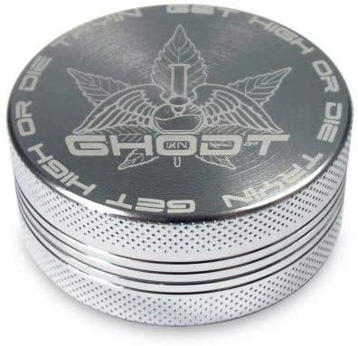 GHODT 30mm Alu Grinder 2-delig verschillende kleuren en maten van CNC gefreesd Aerospace-aluminium shark teeth 2-delig… - Image 5