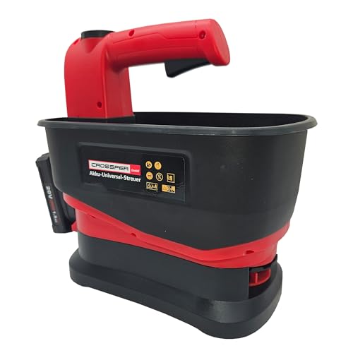 Spargitore universale 20 V agli ioni di litio, 5,5 l, regolazione della velocità a 7 livelli, regolazione della larghezza a 6 livelli