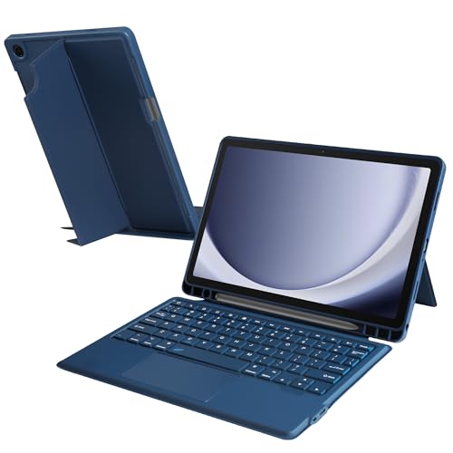 Funda con teclado para Samsung Galaxy Tab A11+ evita caídas y escribe rápido gracias al trackpad
