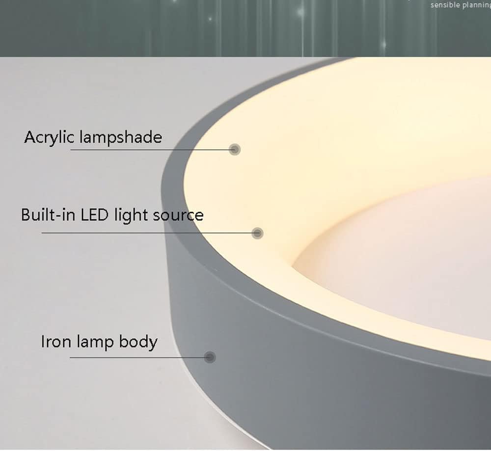 Close to Ceiling Light Fixtures, Acrylic Flush MountLED Ceiling Lighting, Minimalist Style Ceiling Lights, It Can Be Used in Bedroom, Dining Room, Living Room, Etc.