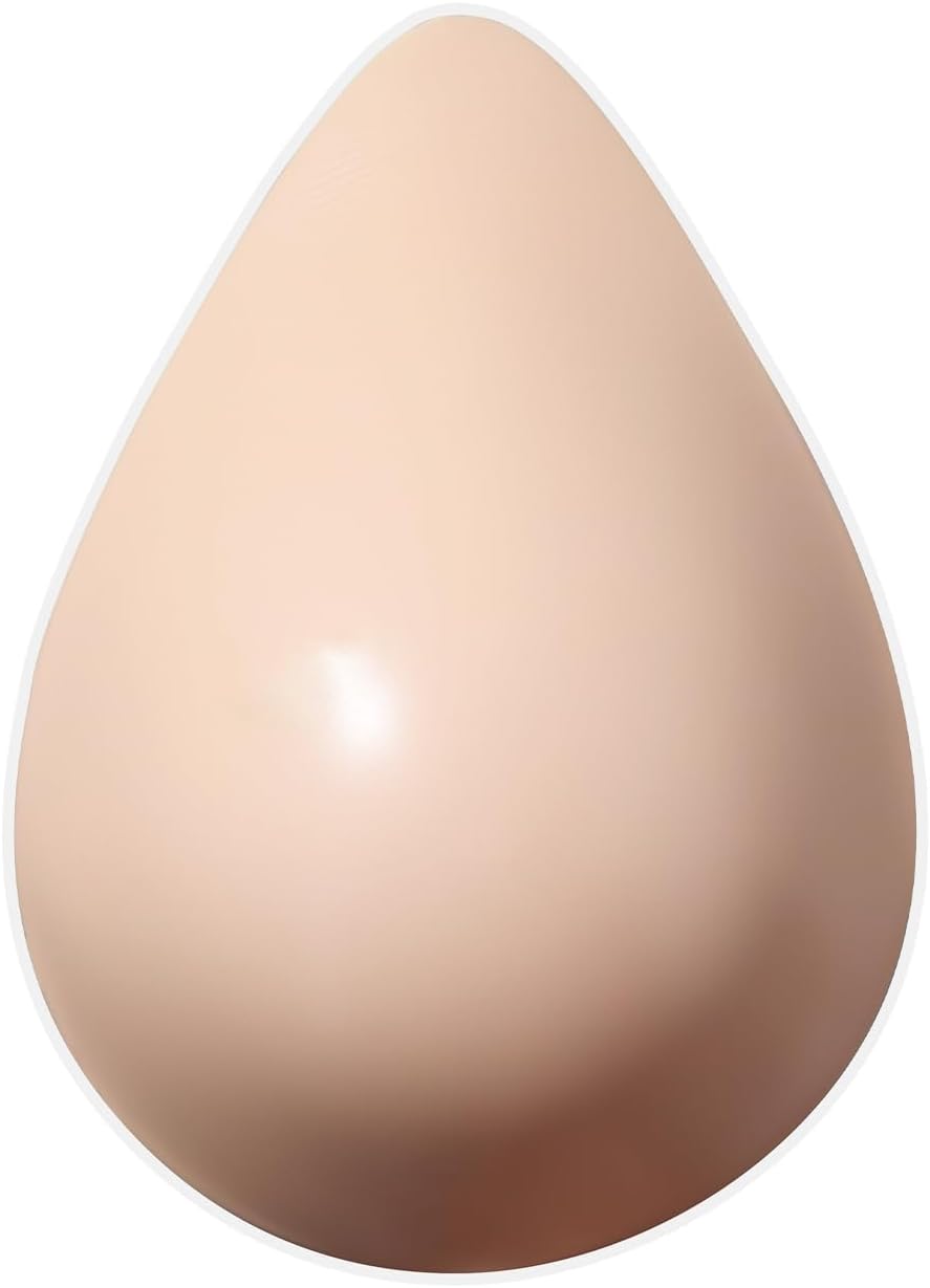 Lightweight Teardrop Silicone Breast Forms Mastectomy Prosthesis Bra Enhancer Inserts for Women