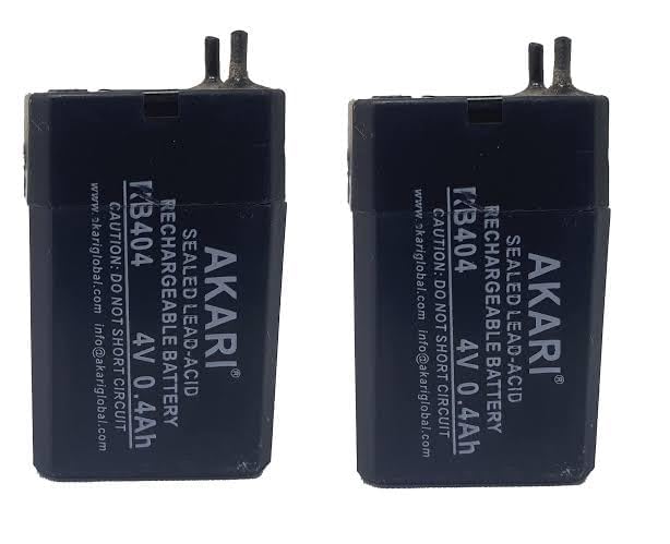 4V 0.4Ah Sealed Lead Acid Rechargeable Batteries | Reliable Power for Electronics & Small Devices Pack of 2 Piece.-image-14