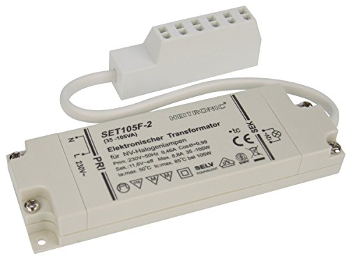 Preisvergleich Produktbild Heitronic Ersatzteil Elektronischer Flach-Trafo 35-105W / 20248