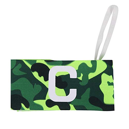 Player Bands, Durable Nylon Soccer Armband Adjustable Captain Bands for Outdoor Team Sports Groups(Green) - Thumbnail 6