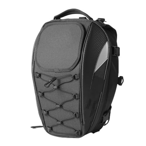 Sacoche arrière de moto étanche 37L haute capacité pour casque intégral
