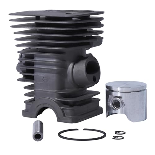 Piston 44mm pour tronçonneuse 350 résout le manque de compression - 2