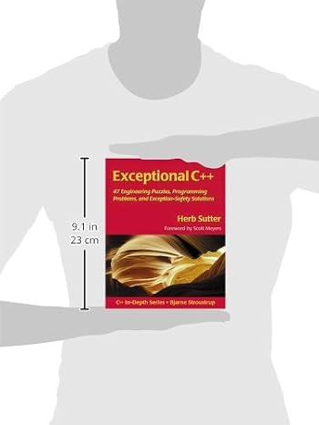 Exceptional C++: 47 Engineering Puzzles Programming Problems and Solutions engl. Ed.