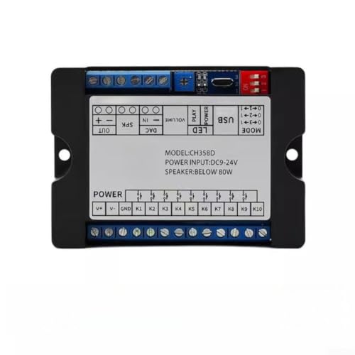 Soundmodul für Durchsagen 80W Loop Wiedergabe Funktion(C)