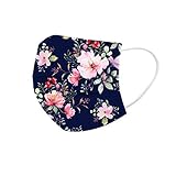 マスク 花柄 不織布 バタフライマスク 立体マスク 使い捨てマスク 50枚入り 菊 梅 桜柄 花柄 蝶柄 超快適 人気 3dマスク 不織布マスク 耳が痛くない おしゃれなマスク女性用 カラーマスク 三層構造 通気性 一次性防護 飛沫防止(50pc-12)